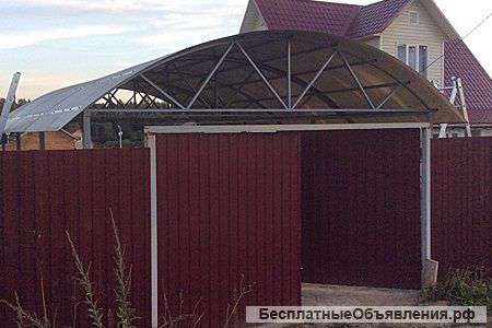 Навесы. Производство, продажа и профессиональный монтаж