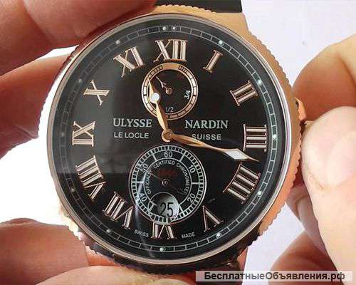 Швейцарские Часы Ulysse Nardin - 100% дубликат - Без отличия от Оригинала
