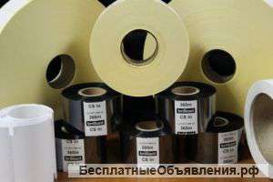 Самоклеящаяся этикетка в рулонах