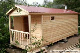 Полностью готовая к эксплуатации удобная мобильная модульная баня с доставкой и установкой