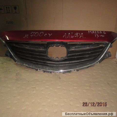 Решётка рад. Mazda 6 13>