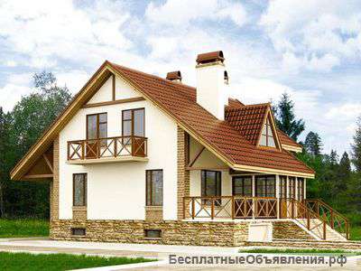 Новый дом в пригороде 200 квадратов