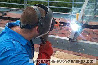 Сварщики по монтажу металлоконструкций