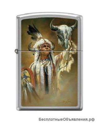 Зажигалка Zippo 200 Legend of White Buffalo