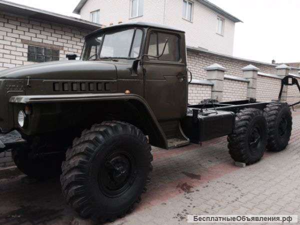 Урал 4320, шасси с хранения 1987 г. вып. Новый.