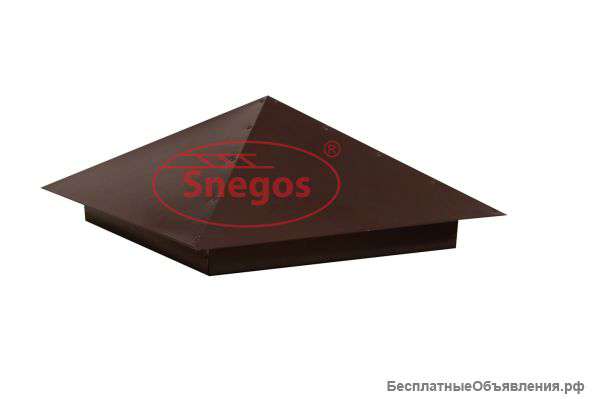Колпак на столб забора Snegos «Классик»