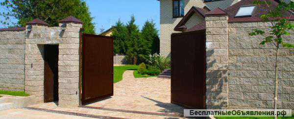 Изготовим и смонтируем: ворота и калитки распашные и откатные любой сложности