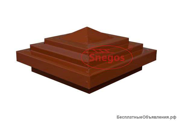 Колпак на столб забора Snegos «Пирамида»