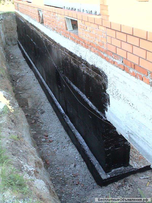 Гид-нные материалы: рулонные, обмазочные, добавки в бетон