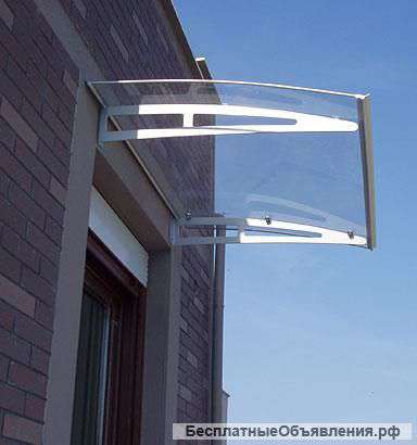 Козырьки светопрозрачные «CANOPY»