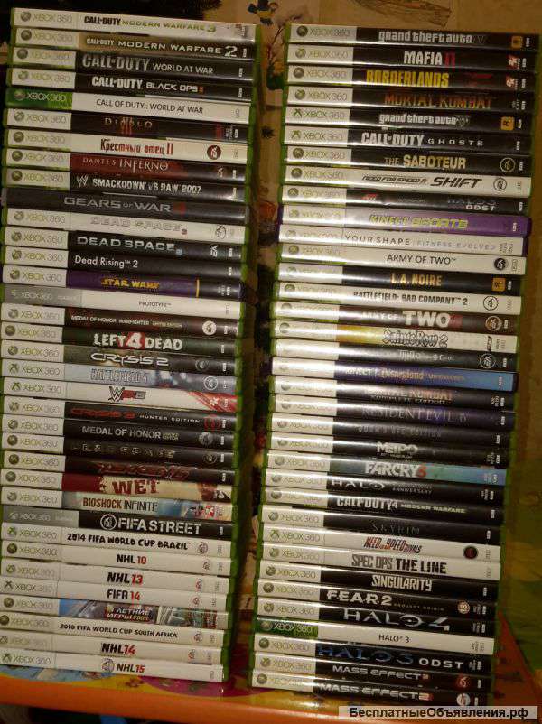 Игры лицензионные для XBOX 360