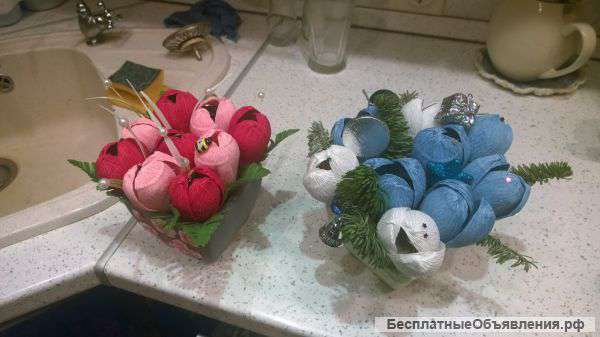 Сладкие подарки и букеты
