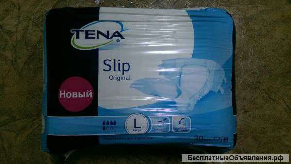Памперсы для взрослых Tena Slip (Тена) L 600 руб