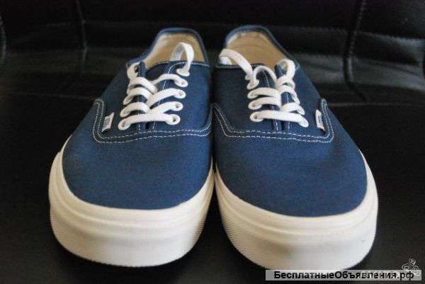 Кеды Vans синие новые США размер 9,5 (42)