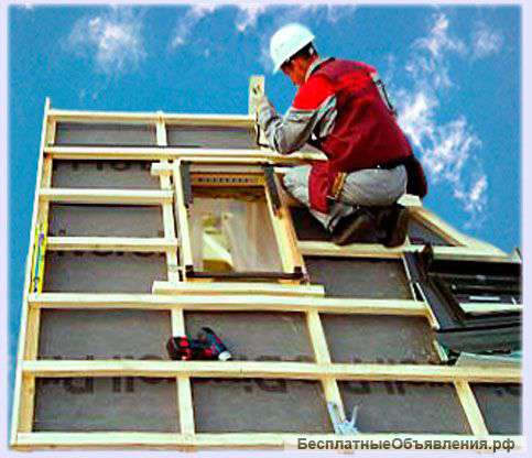 Установим мансардные окна и чердачные лестници любой сложности