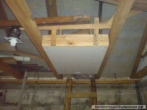 Установим мансардные окна и чердачные лестници любой сложности