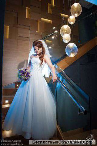 Великолепное свадебное платье