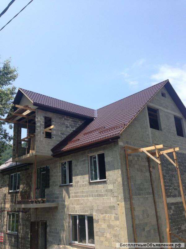 Коттедж Дагомыс без отделки