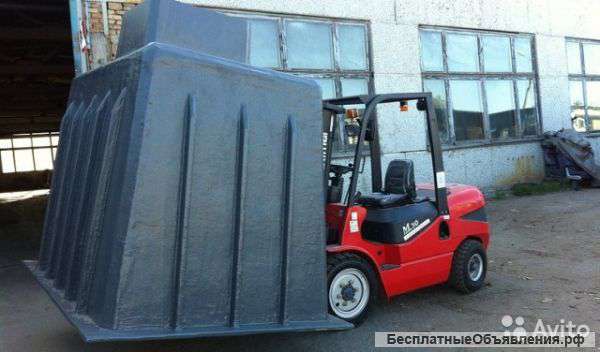 Погреб из стеклопластика с установкой "под ключ"