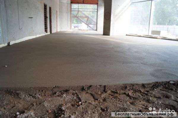 Полусухая стяжка пола