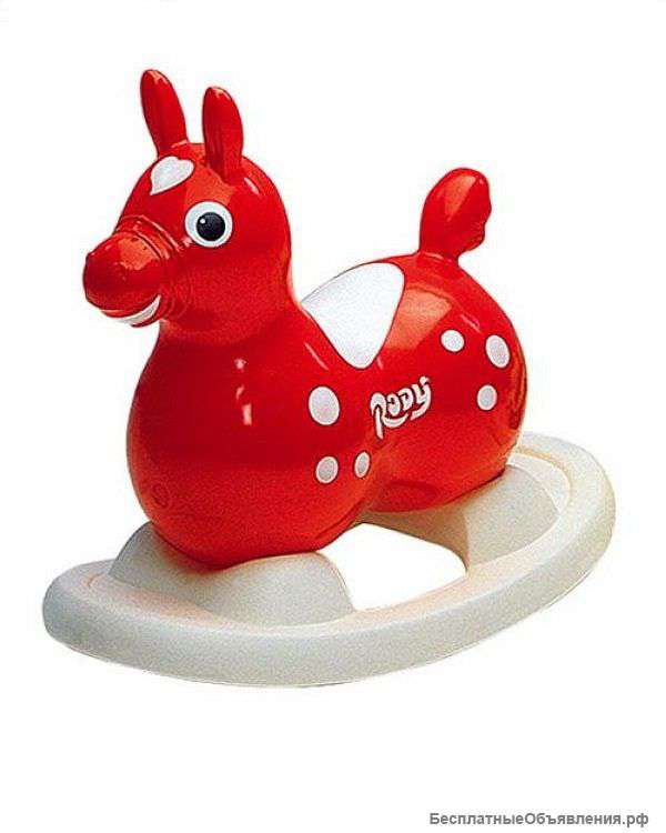 Мяч лошадка с качалкой rock&rody ledraplastic в accopt