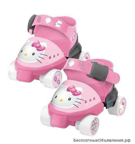 Роликовые коньки helloy kitty mondo с защитой