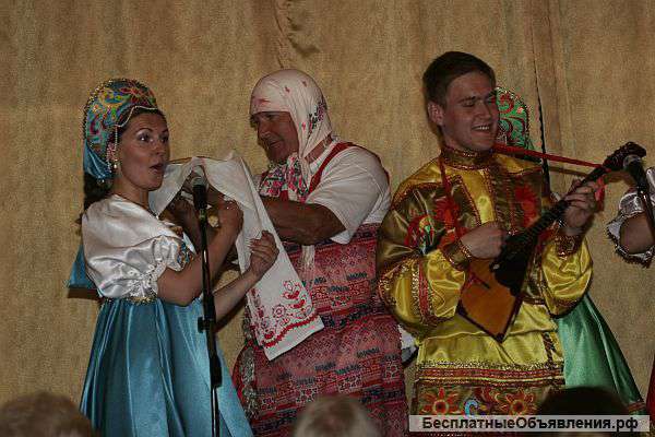 Масленица - заказ русских народных песен и плясок