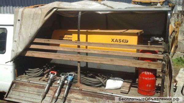 Дизельный компрессор Atlas Copco XAS 97