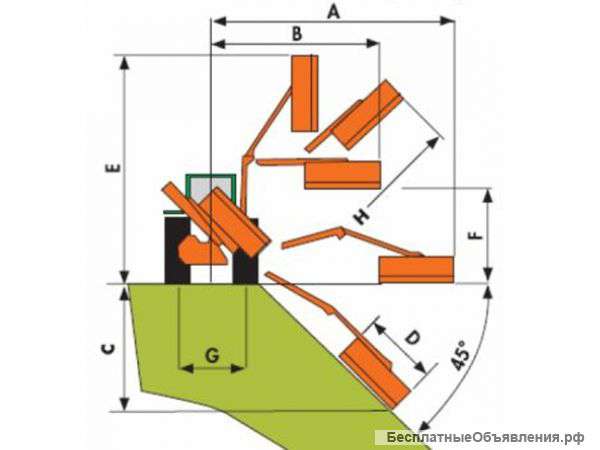 Косилка манипулятор Agrimaster SHARK B (Италия)