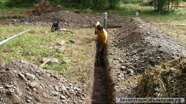 Роем фундаменты, траншеи, ямы и т. д