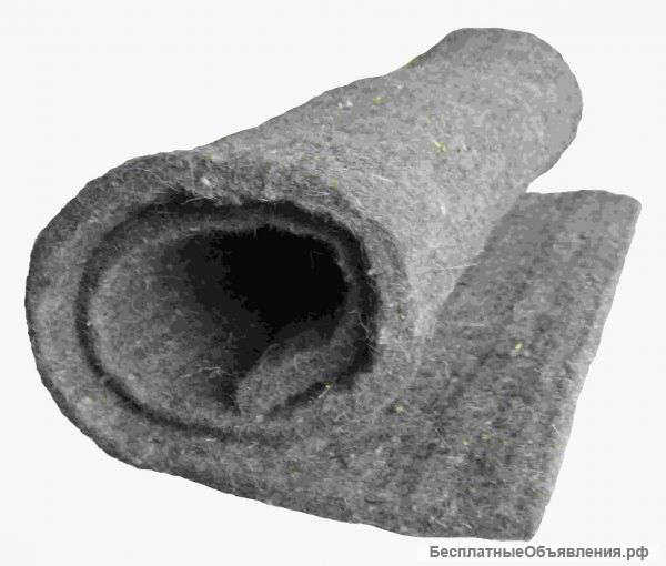 Войлок полугрубошерстный ППр"А" 6 мм