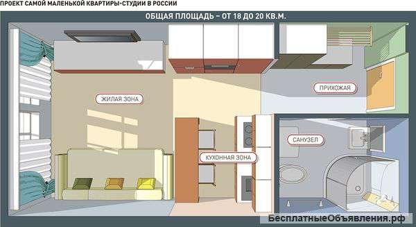 Студия новостройка