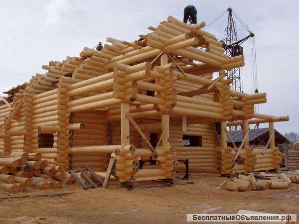 Услуги по сборке сруба в Кировской области