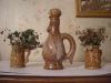 Керамический набор «Петушок». Штоф + 2 кружечки.