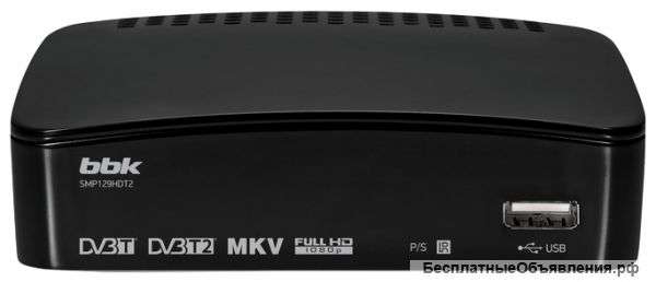 Телевизионная приставка BBK SMP129HDT2
