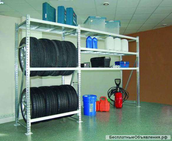 Стеллажи металлические