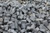 Брусчатка серая гранитная колотая