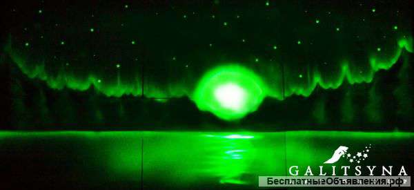 Рисунки светом, анимация светом в Орле