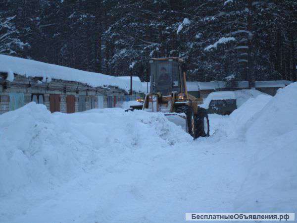 Уборка снега, Чистка крыш, Снегоуборщик