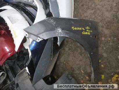 Крыло переднее левое Hyundai Solaris