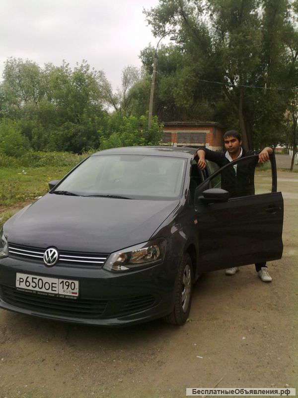 Водитель с личным автомобиле