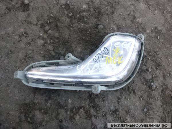 Фара противотуманная левая Hyundai Solaris