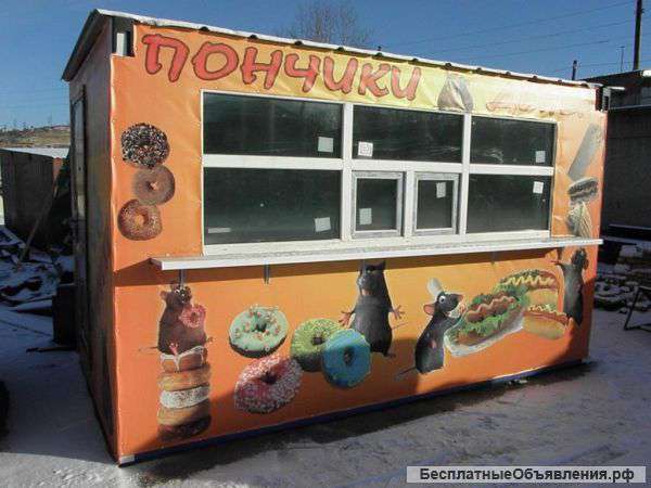 Ларек, павильон, торговая точка, продуктовый киоск