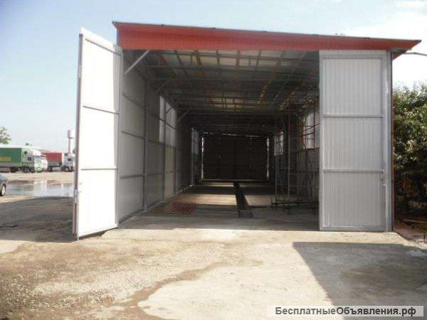 Строительство АНГАРОВ из маталла