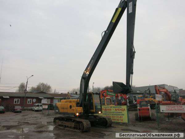 Гусеничный экскаватор Volvo EC210BLC PRIME LONG REACH