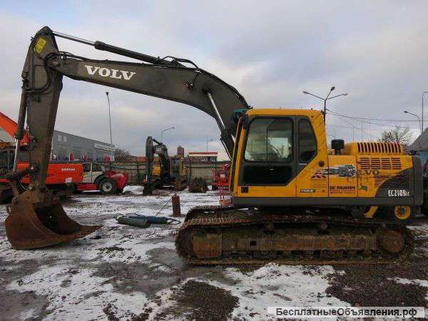Гусеничный экскаватор Volvo EC210BLC