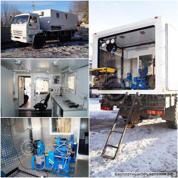 Каротажный подъемник КамАЗ-43114