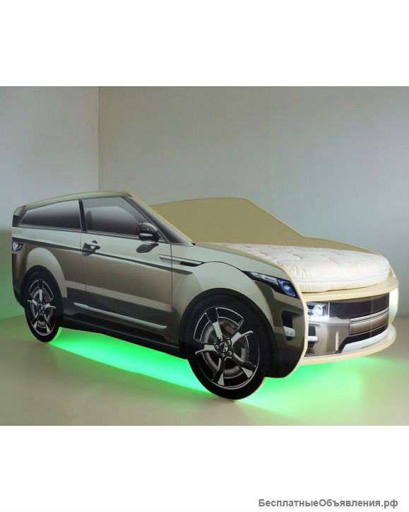 Кровать Джип с подсветкой 80х190 VIVERA
