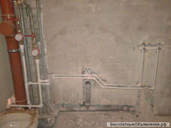 Выполняем любые сантехнические работы, любой сложности