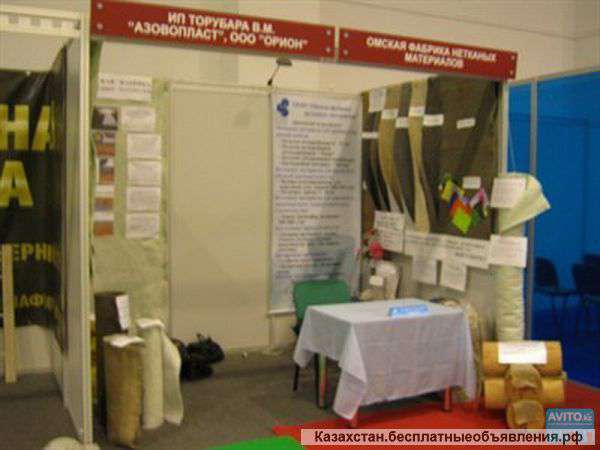 Нетканые материалы для различных отраслей промышленности